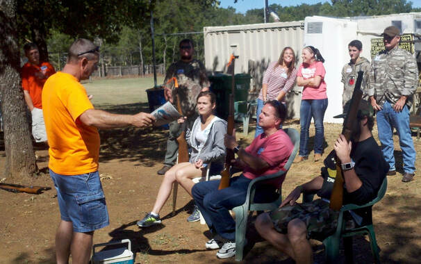 Handgun training at DCSA